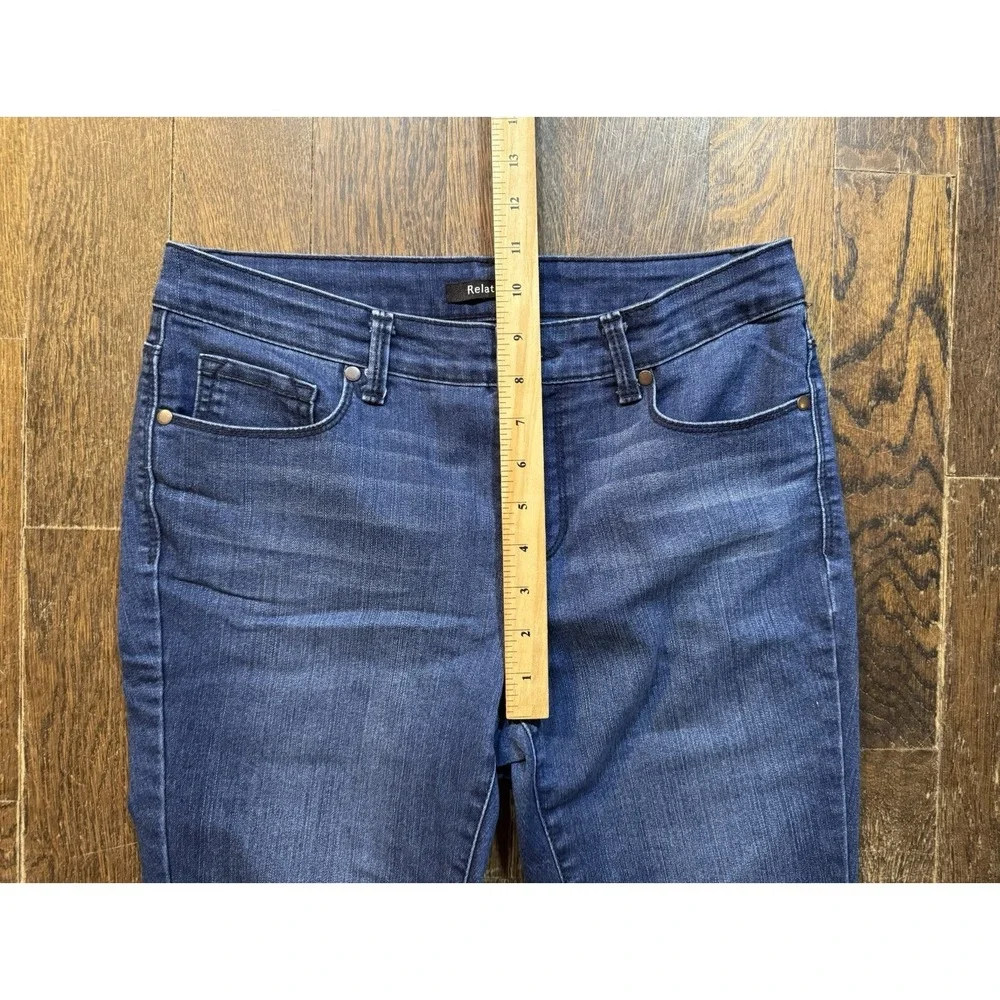 Relativity Jeans Women's Size 8 (30x28.5) Skinny Mid Rise Blue‎
